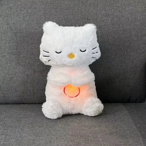 peluche de gato que rrespira